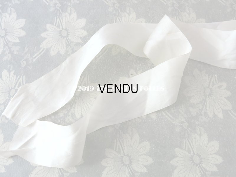 画像3: 1920年代 アンティーク 少女用 ボネ ピンクのロココトリム & オフホワイトの幅広リボン付