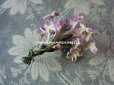 画像4: アンティーク シルクベルベットの小さな布花