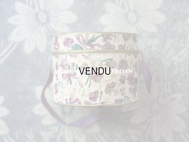 画像4: アンティーク 菫の砂糖菓子の紙箱 SOUVENIR DE TOULOUSE