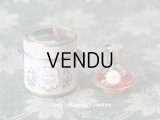 アンティーク とても小さな 菫のパフュームボックス＆ボトル ESSENCE VIOLETTE DE TOULOUSE - BERDOUES FRANCE -