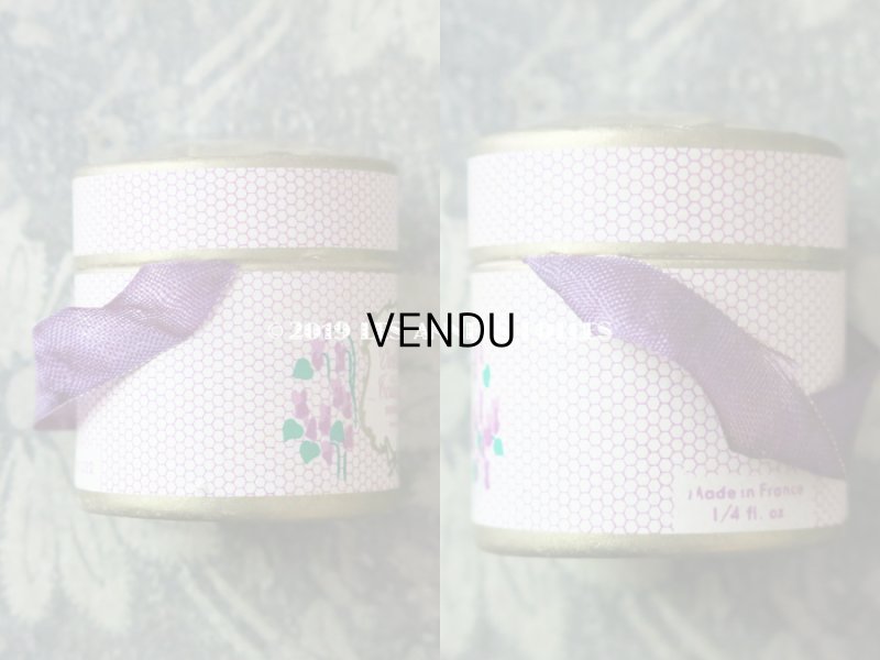 画像7: アンティーク とても小さな 菫のパフュームボックス＆ボトル ESSENCE VIOLETTE DE TOULOUSE - BERDOUES FRANCE -
