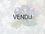 アンティーク 菫のブーケの布花