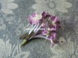 画像8: アンティーク シルクベルベットの小さな布花