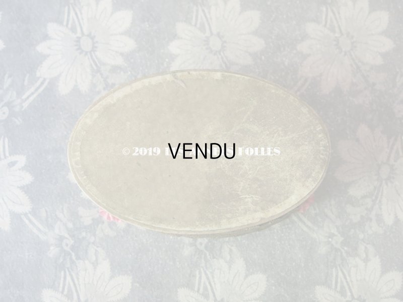 画像6: アンティーク　ロココトリムのお菓子箱　シルク製