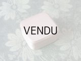 アンティーク ジュエリーボックス シルクサテン パウダーピンク