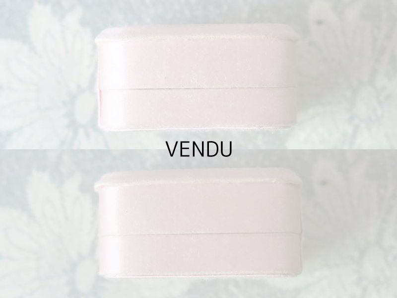 画像8: アンティーク ジュエリーボックス シルクサテン パウダーピンク