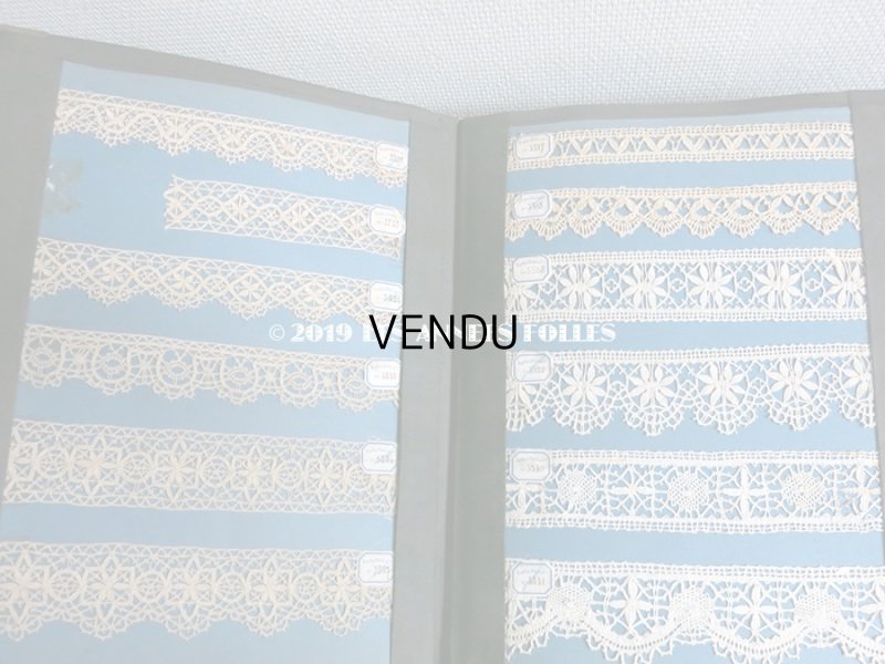画像7: アンティーク レースのサンプラー  FABRICATION DE DENTELLES " LAFOREZIENNE" - BARLET-PETIT&Cie -