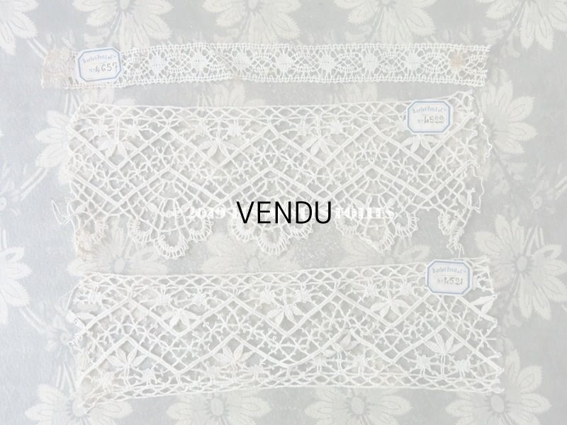 画像14: アンティーク レースのサンプラー  FABRICATION DE DENTELLES " LAFOREZIENNE" - BARLET-PETIT&Cie -