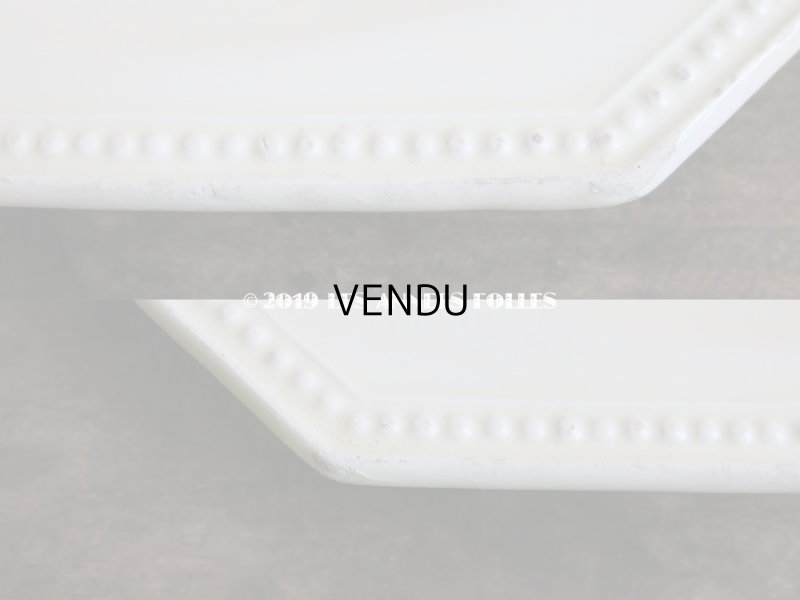 画像9: 19世紀 アンティーク オクトゴナル プレート ハンドル付き クレイユモントロー - CREIL ET MONTEREAU -