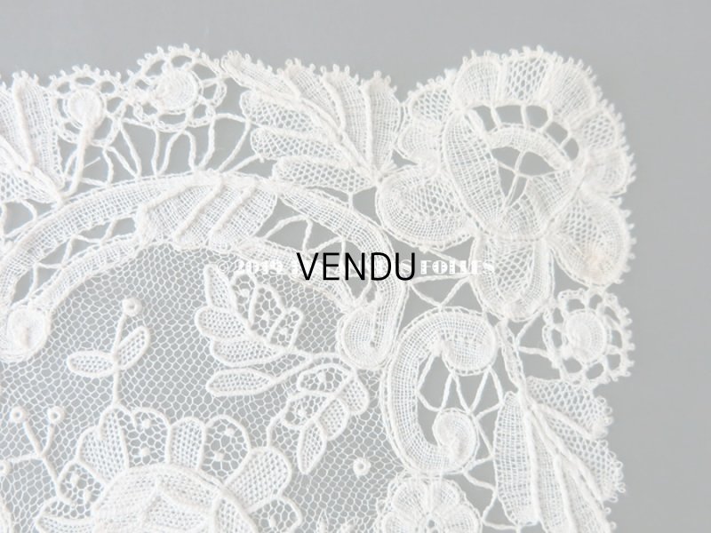 画像12: アンティーク ポワンドローズ & デュシェス 結婚式のハンカチ  【ポワン・ド・ローズ】 【ポワン・ド・ガーズ】