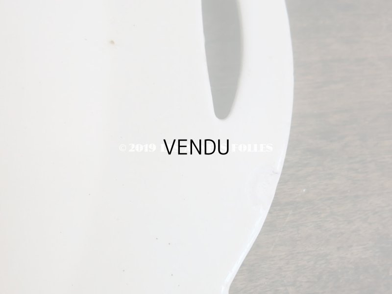 画像8: 19世紀 アンティーク オクトゴナル プレート ハンドル付き クレイユモントロー - CREIL ET MONTEREAU -