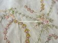 画像15: 【9周年セール対象外】 アンティーク リボン刺繍のパネル　ファブリック 