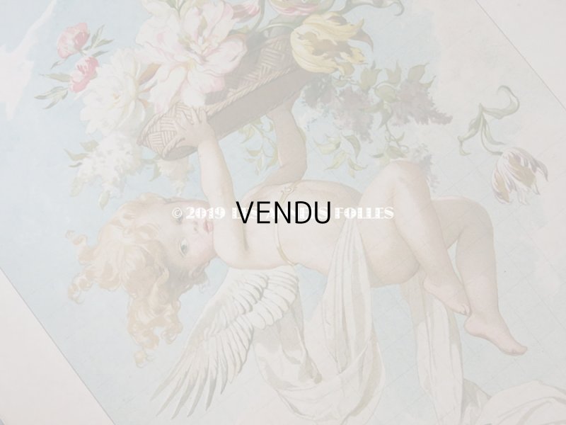 画像5: 【9周年セール対象外】 アンティーク 版画 花かごを持つ天使 AMOUR - LE JOURNAL DE LA DECORATION -