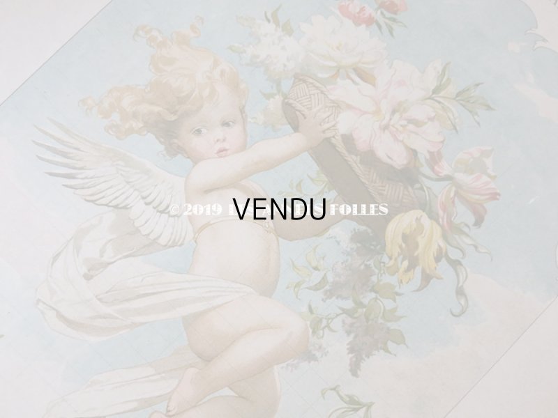 画像6: 【9周年セール対象外】 アンティーク 版画 花かごを持つ天使 AMOUR - LE JOURNAL DE LA DECORATION -