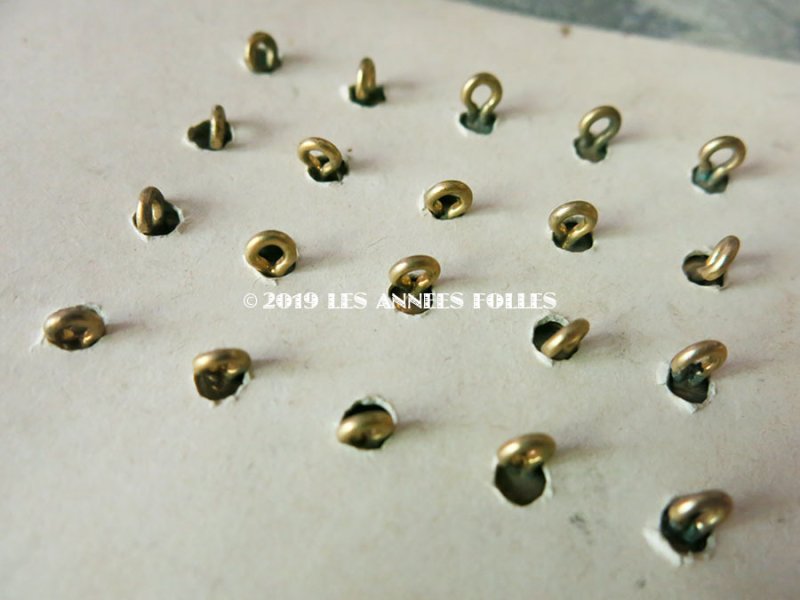 画像4: 【9周年セール対象外】 アンティーク  クリスタルのボタン 10mm 6ピースのセット