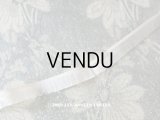 【9周年セール対象外】 アンティーク  真っ白なフリンジ付 トリム  11mm幅 