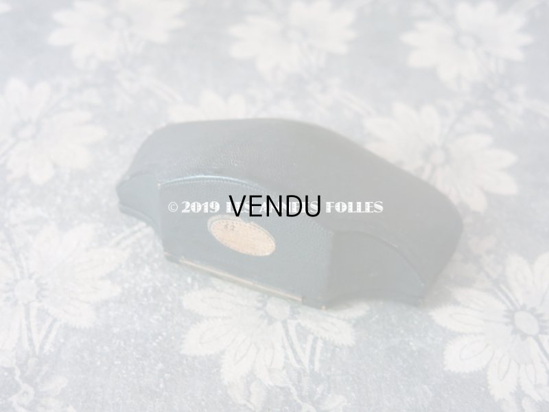 画像4: 19世紀 アンティーク ジュエリーボックス ピアス＆ブローチ 黒