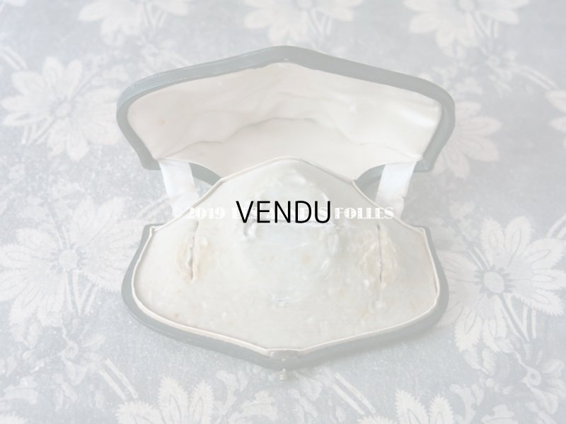 画像9: 19世紀 アンティーク ジュエリーボックス ピアス＆ブローチ 黒