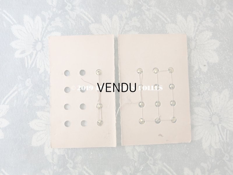 画像9: アンティーク 極小 メタルボタン 薔薇のペイント 8mm 16ピースのセット