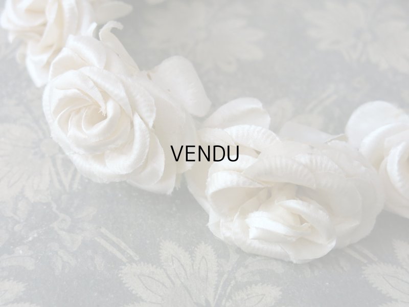 画像5: 1920年代 アンティーク 薔薇のヘッドリース ティアラ