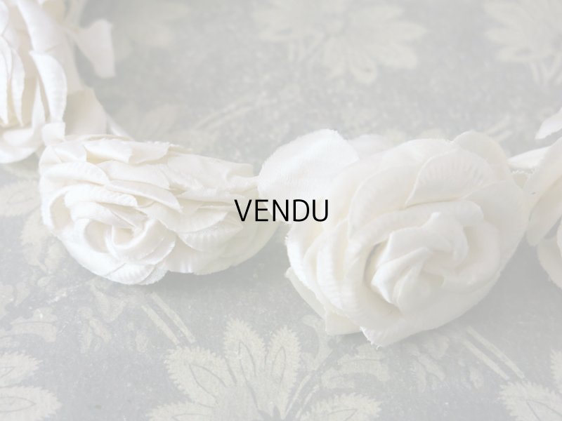 画像8: 1920年代 アンティーク 薔薇のヘッドリース ティアラ