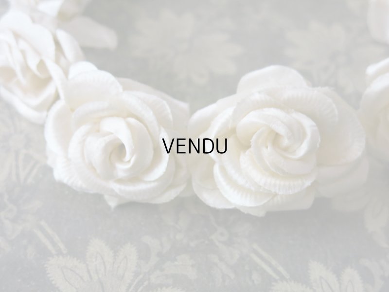 画像9: 1920年代 アンティーク 薔薇のヘッドリース ティアラ