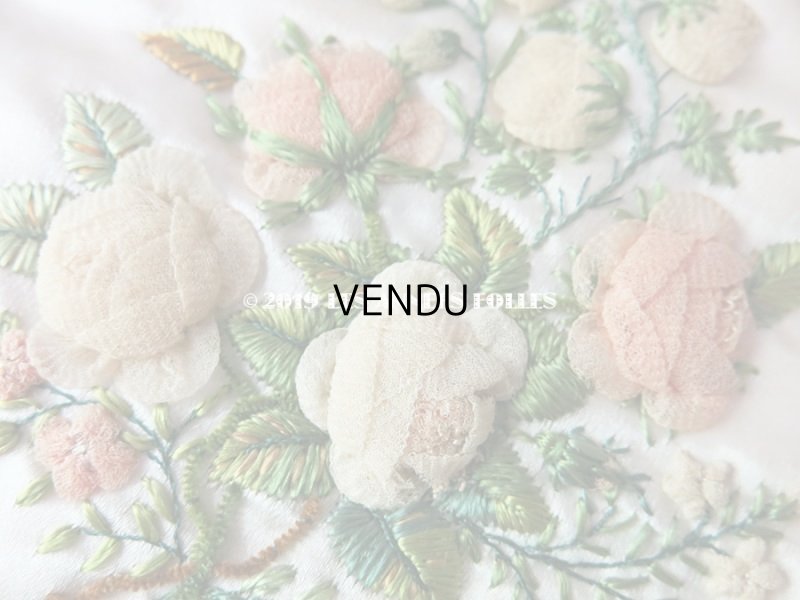 画像14: 1820年代 アンティーク シルク製 ロココ調 オモニエール