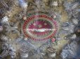 画像12: ＊蚤の市＊19世紀 アンティーク ルリケール ペーパーロール 聖遺物のガラスフレーム  聖人の遺品