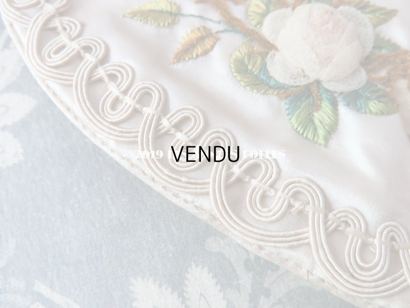 画像7: 1820年代 アンティーク シルク製 ロココ調 オモニエール