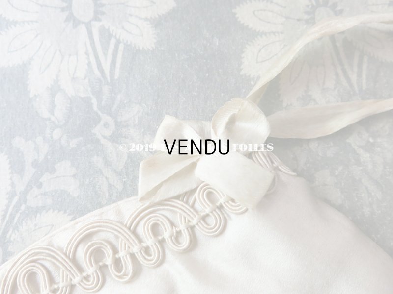 画像11: 1820年代 アンティーク シルク製 ロココ調 オモニエール