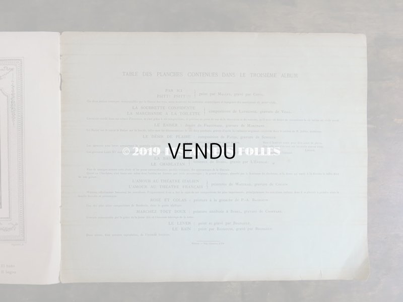 画像8: アンティーク 版画集 LE MUSEE GALANT DIX-HUITIEME SIECLE 