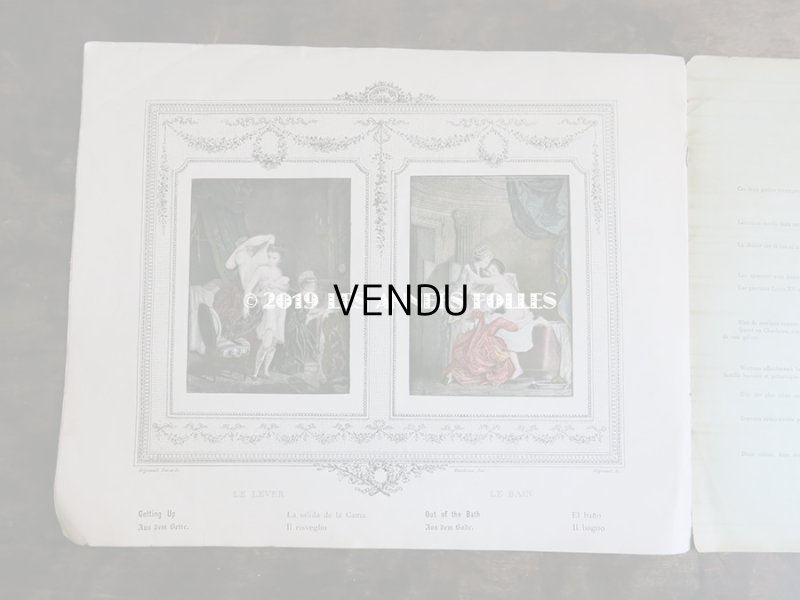 画像7: アンティーク 版画集 LE MUSEE GALANT DIX-HUITIEME SIECLE 