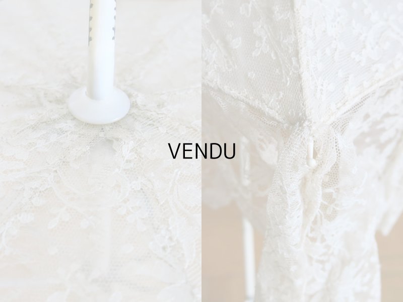 画像16: 1900年代 アンティーク  レースの日傘＆ファン オリジナルボックス入り　