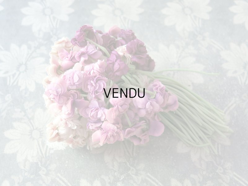 画像3: アンティーク 3色の薔薇の大きなブーケ 100輪 布花  コサージュ