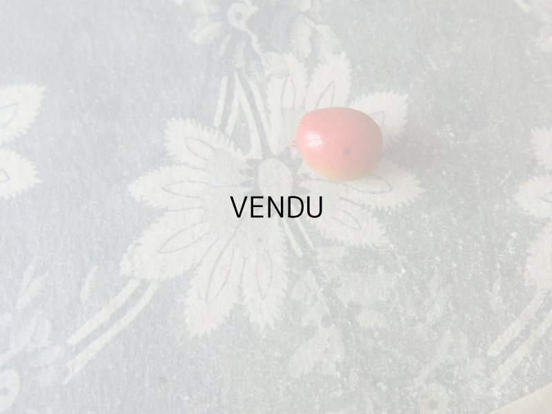 画像8: 1900年代 アンティーク 吹き硝子製 フルーツのガーランド　ブラックベリー＆ラズベリー＆チェリー