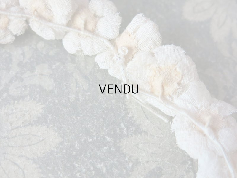 画像3: 1900年代 アンティーク 小さな薔薇のヘッドリース ティアラ