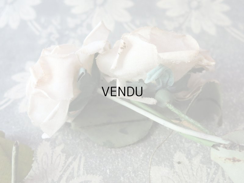 画像10: アンティーク 淡いピンクの薔薇のリース