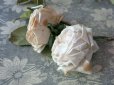 画像5: アンティーク 淡いピンクの薔薇のリース