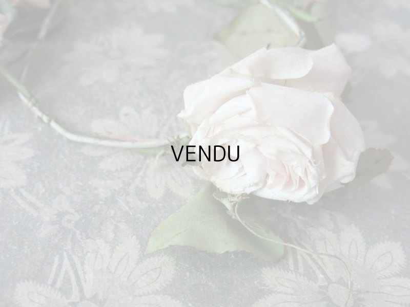 画像6: アンティーク 淡いピンクの薔薇のリース