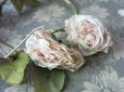 画像4: アンティーク 淡いピンクの薔薇のリース