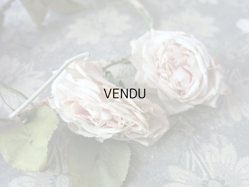 画像4: アンティーク 淡いピンクの薔薇のリース