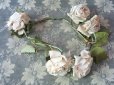 画像3: アンティーク 淡いピンクの薔薇のリース