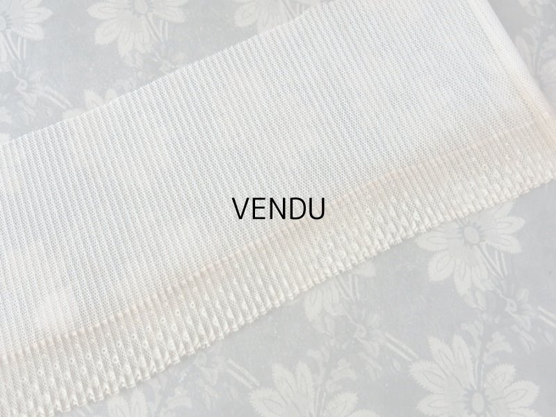 画像9: 1900年代 アンティーク プリーツ加工 チュールレース ドット柄 