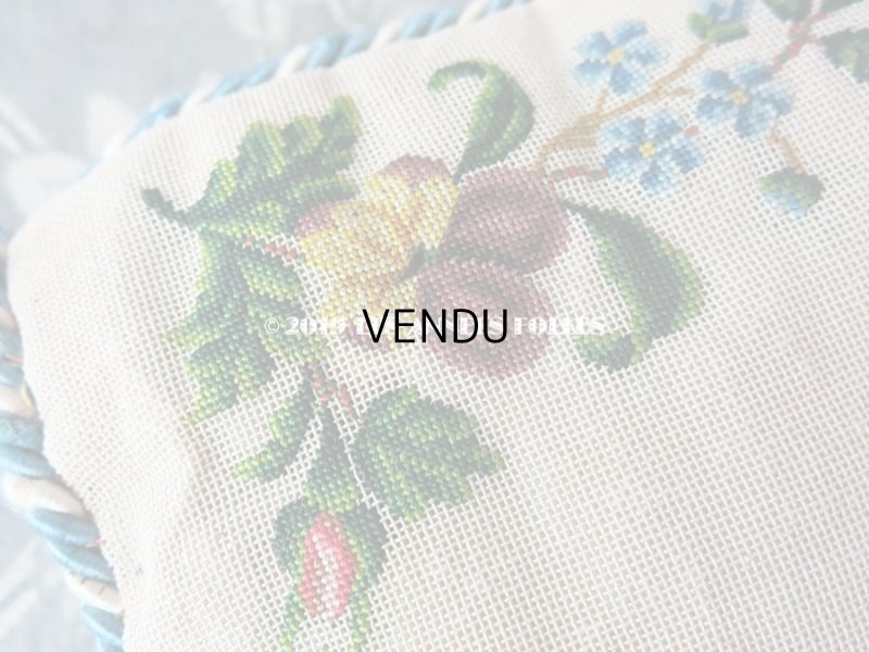 画像8: 19世紀 アンティーク  プチポワンのポシェット グローブケース  GANTS