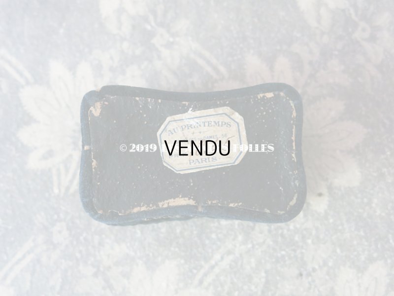 画像4: 1900年代 アンティーク ピンクッション付 ニードルケース 薔薇のガーランド 小さな裁縫箱 - AU PRINTEMPS -