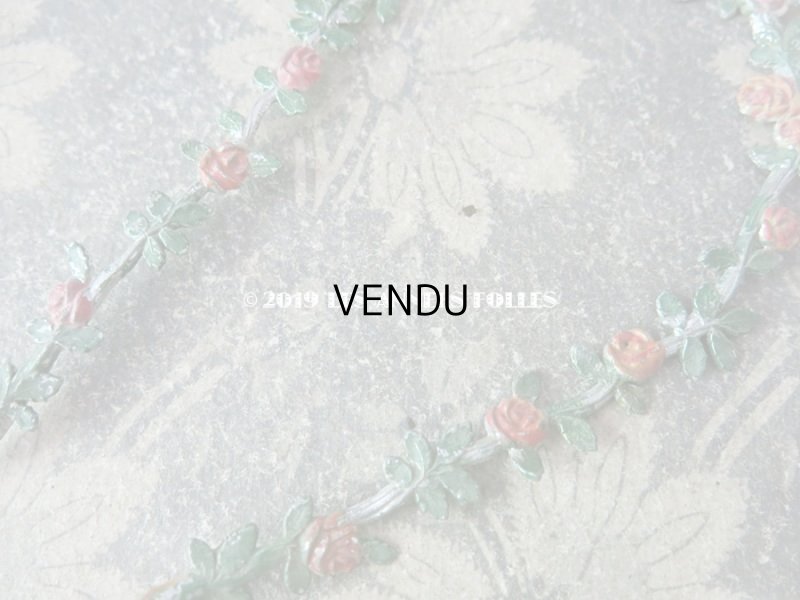 画像13: アンティーク 聖母マリアの薔薇のガーランド