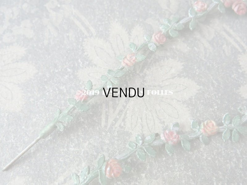 画像9: アンティーク 聖母マリアの薔薇のガーランド