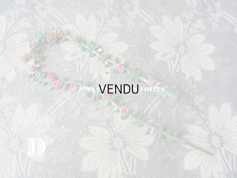 画像15: アンティーク 聖母マリアの薔薇のガーランド