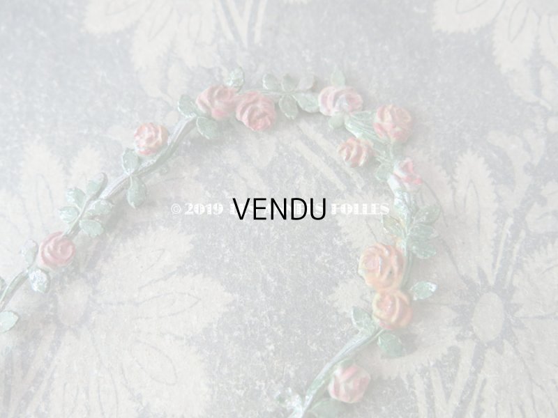 画像8: アンティーク 聖母マリアの薔薇のガーランド