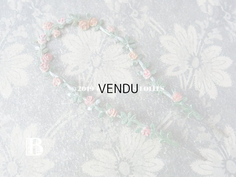 画像7: アンティーク 聖母マリアの薔薇のガーランド